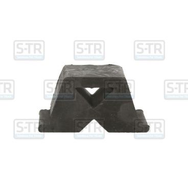 Leaf spring rubber cushion