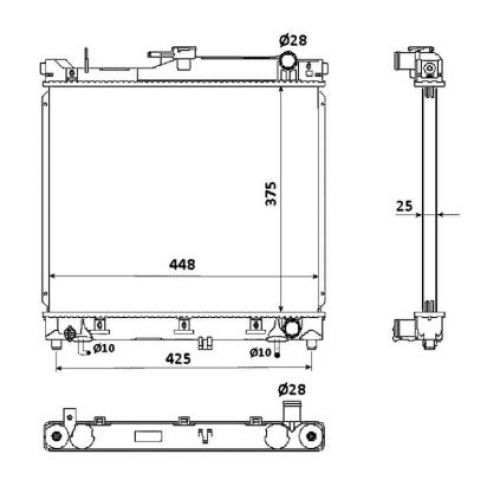 Radiator racire cu apa Radiator racire cu apa