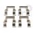 Kit de montaj placute frana