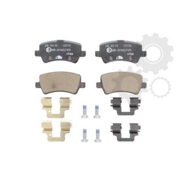 Set placute frana ceramica