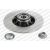 Brake disk with bearing