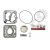 Compressor gasket set