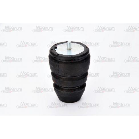 Leaf spring rubber cushion