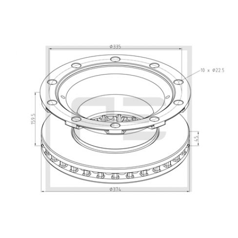 Disc frana Disc frana