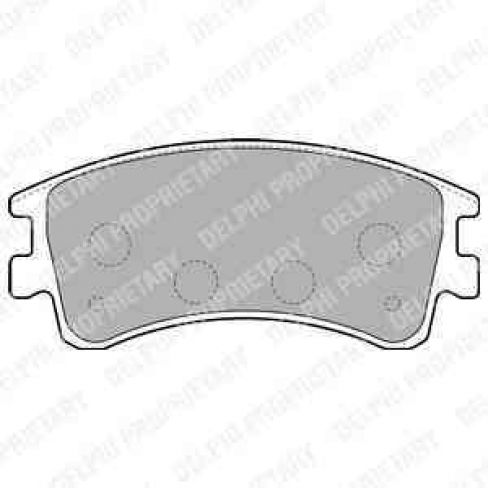 Set placute frana Set placute frana