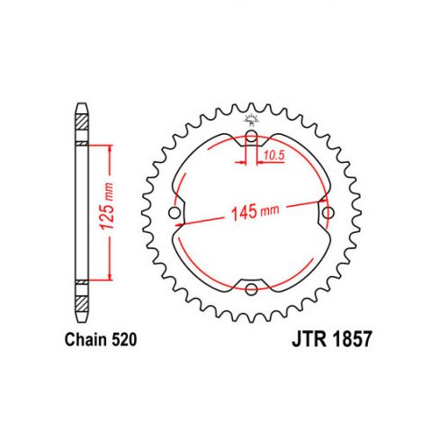 Pinion spate