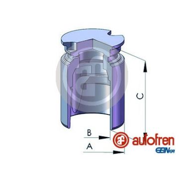 Piston etrier