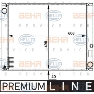 Radiator racire cu apa