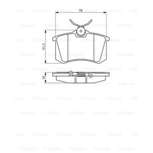 Set placute frana Set placute frana