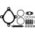 Kit de montaj turbocompresor