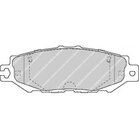 Set placute frana Set placute frana