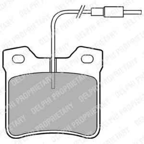 Set placute frana Set placute frana