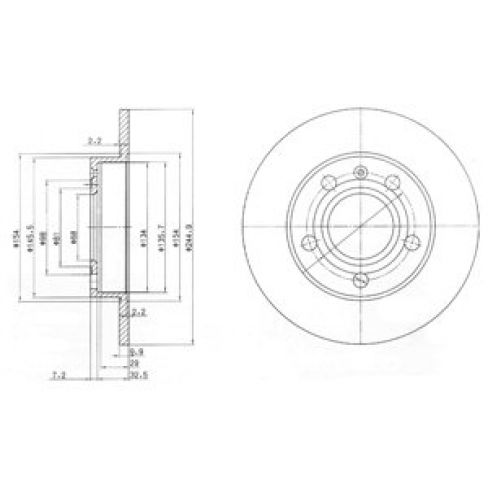 Disc frana
