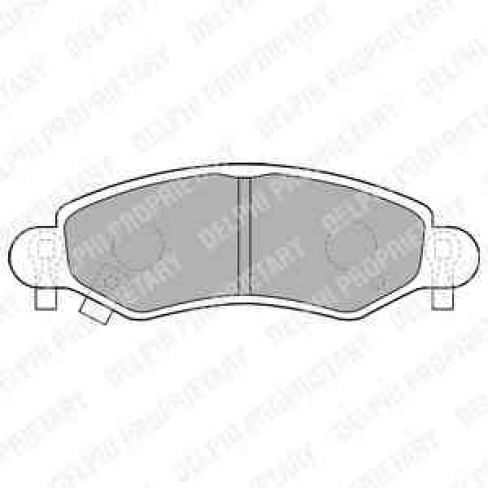 Set placute frana Set placute frana