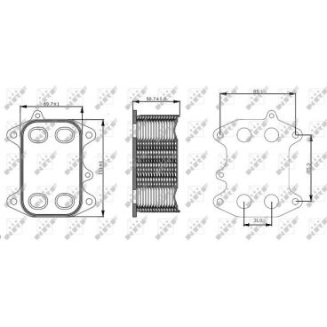 Radiator ulei