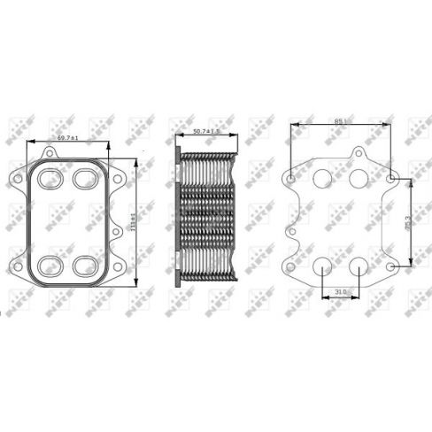 Radiator ulei Radiator ulei