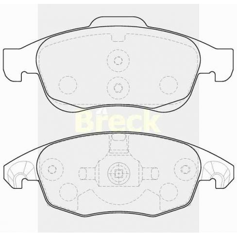 Set placute frana Set placute frana