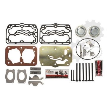 Compressor head intermediate plate