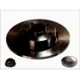 Brake disk with bearing