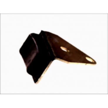 Leaf spring rubber cushion