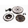 Clutch kit with dual mass flywheel and pneumatic bearing