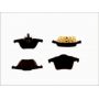 Set placute frana
