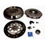 Clutch kit with dual mass flywheel and bearing