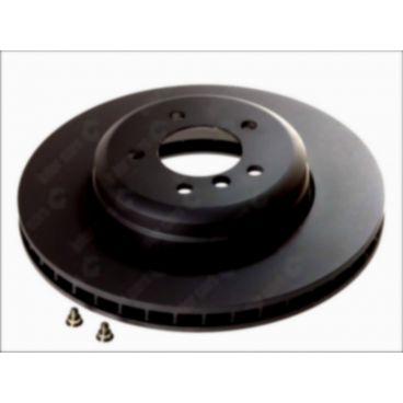 Two-piece brake disk