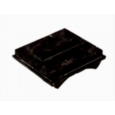 Leaf spring rubber cushion