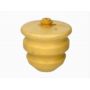 Leaf spring rubber cushion